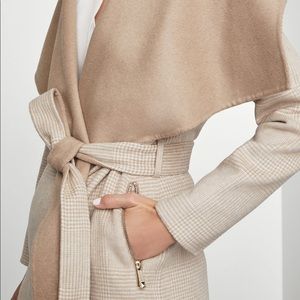 bcbg margaret hooded wrap coat